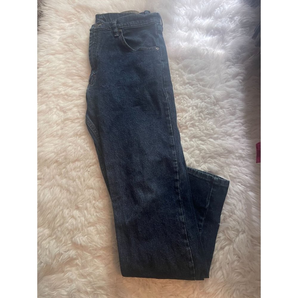 Wrangler Dark Wash Denim Jeans Mens 34x34